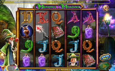 DrückGlück Slot Merlins Millions