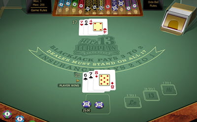 Hi-Lo 13 European BlackJack online spielen