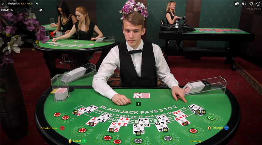 Die Vorteile von Blackjack im Live-Casino