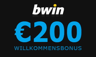 Bis zu 200€ auf die erste Einzahlung bei bwin